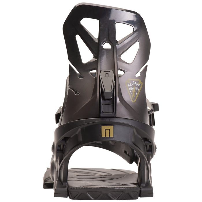 Now Brigade Snowboard Bindings 2020 Black/Brown