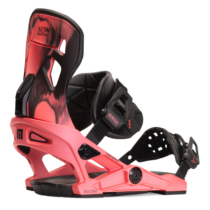 Now Conda Snowboard Bindings - Women's 2020 Fluoro Coral