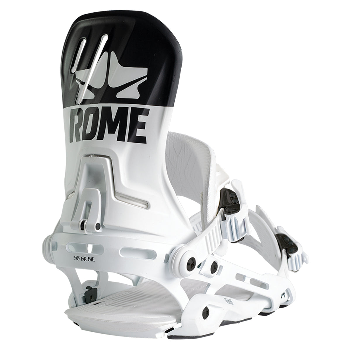 Rome D.O.D. Snowboard Bindings 2020 White Logo