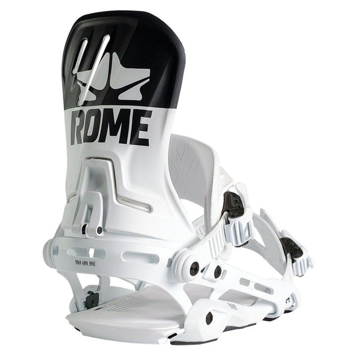 Rome D.O.D. Snowboard Bindings 2020 White Logo