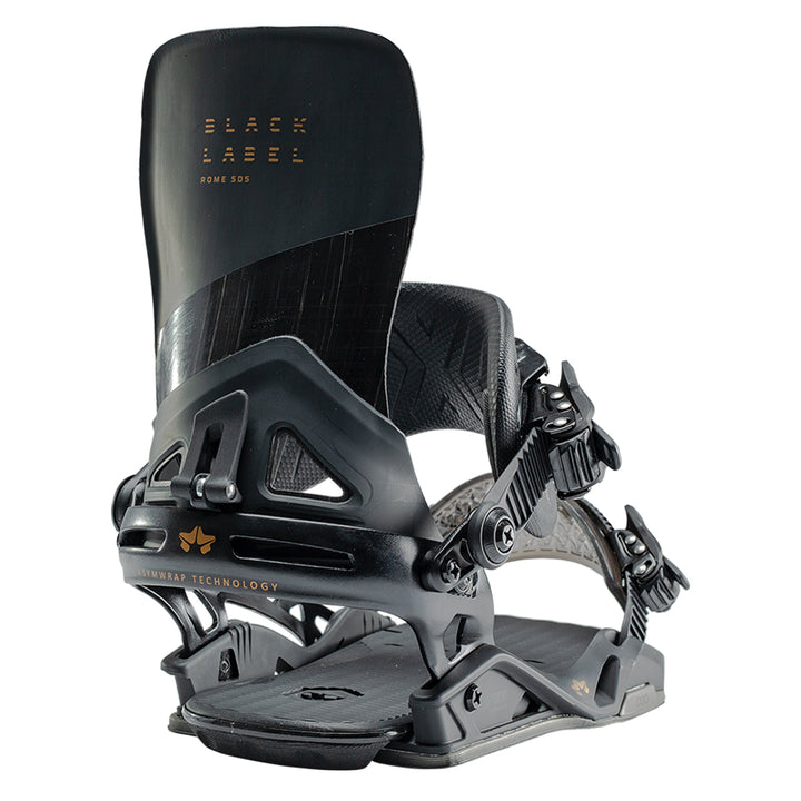 Rome Black Label Snowboard Bindings 2020 Anthracite