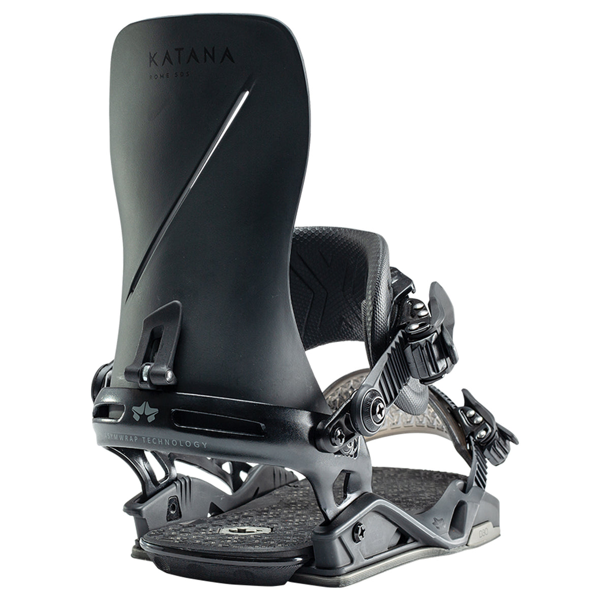 Rome Katana Snowboard Bindings 2020 Black