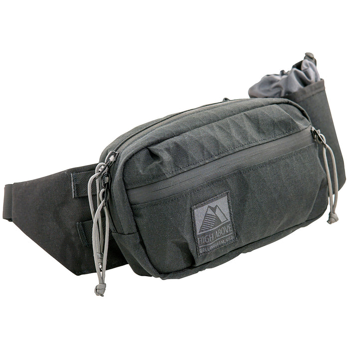 High Above Lookout Hip Pack Black/Black