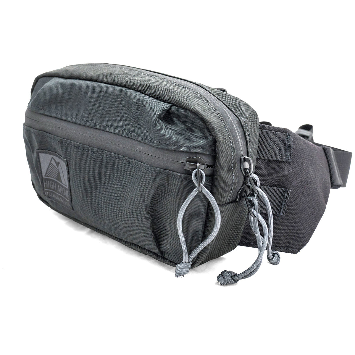 High Above Lookout Hip Pack Black/Black