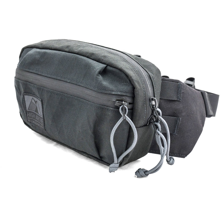 High Above Lookout Hip Pack Black/Black
