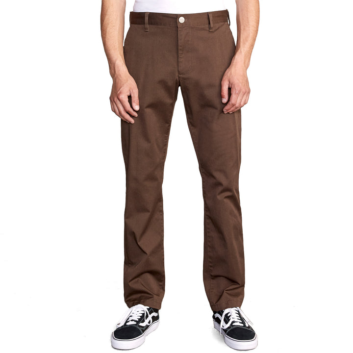 RVCA The Weekend Stretch Pants Chocolate