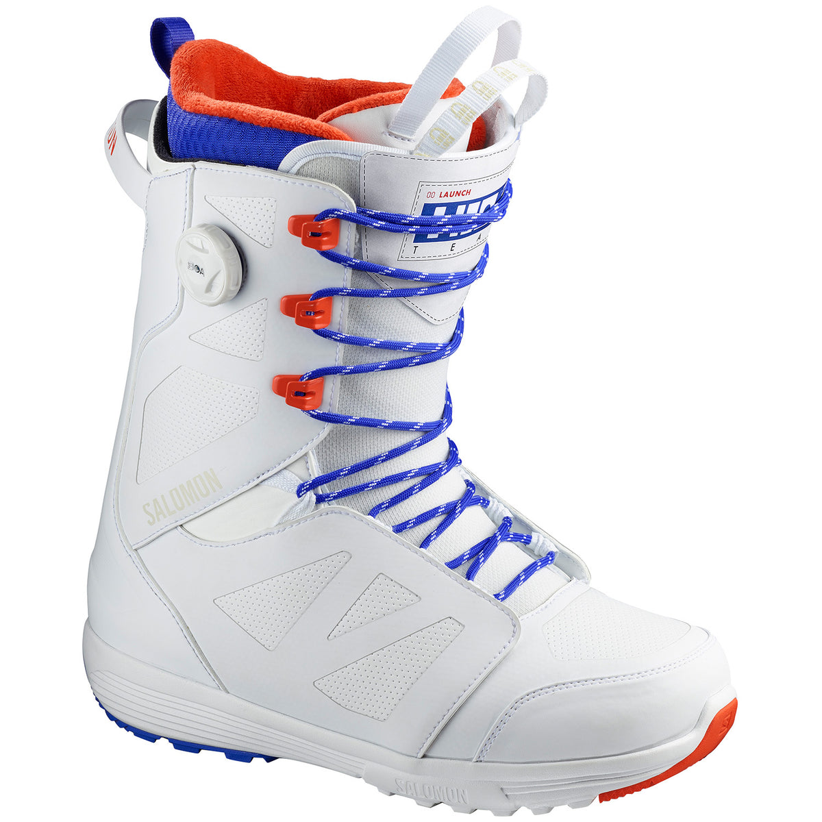 Salomon Launch Lace Boa SJ Snowboard Boots 2020 Team White