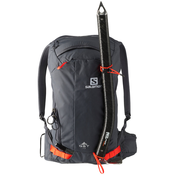 Salomon QST 12 Backpack Ebony/Cherry Tomato