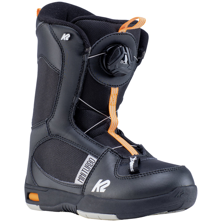 K2 Mini Turbo Snowboard Boots - Little Boys' 2021 Black