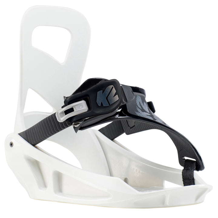 K2 Mini Turbo Snowboard Bindings - Little Boys' 2021 Grey