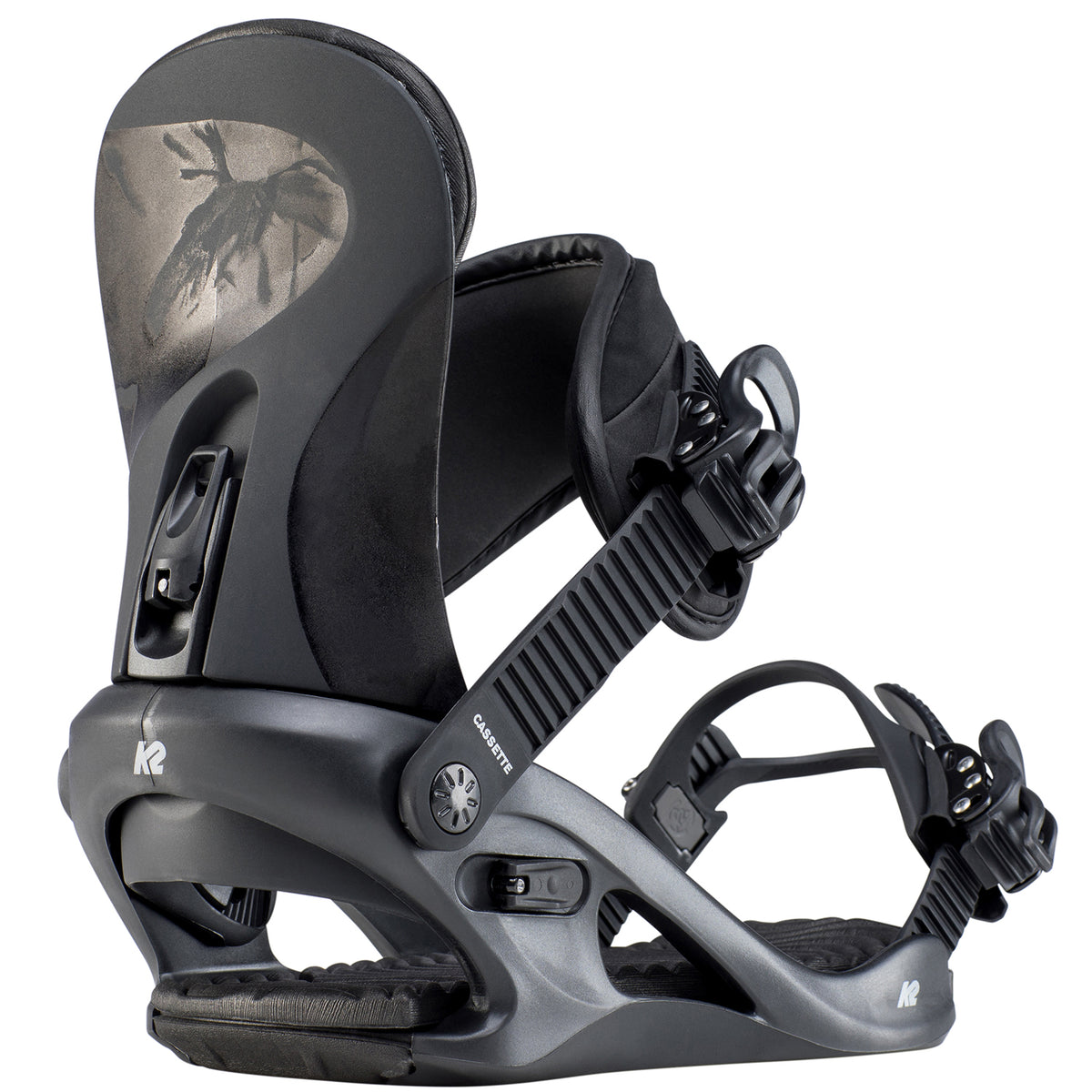 K2 Cassette Snowboard Bindings - Women's 2020 Black