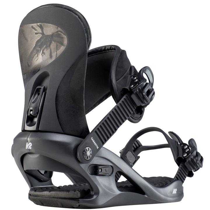 K2 Cassette Snowboard Bindings - Women's 2020 Black
