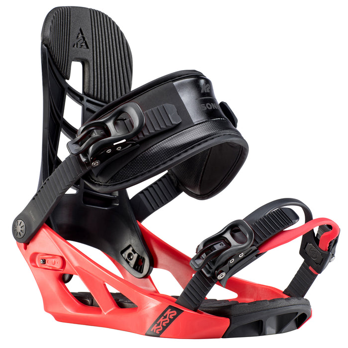 K2 Sonic Snowboard Bindings 2020 Red