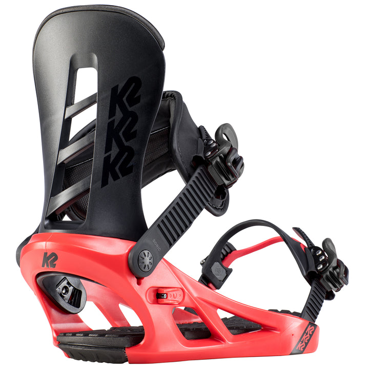 K2 Sonic Snowboard Bindings 2020 Red