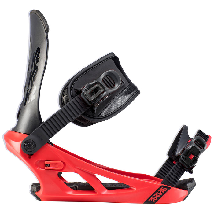 K2 Sonic Snowboard Bindings 2020 Red