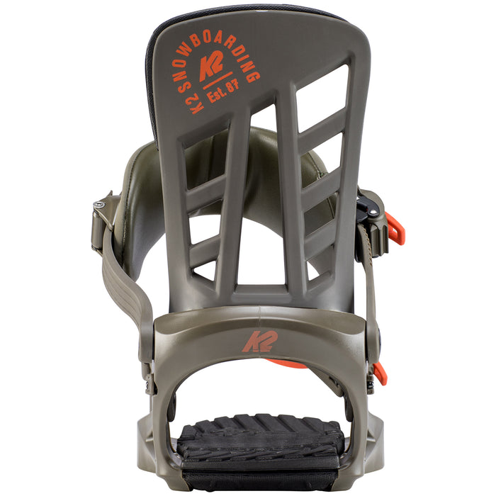 K2 Indy Snowboard Bindings 2020 Green