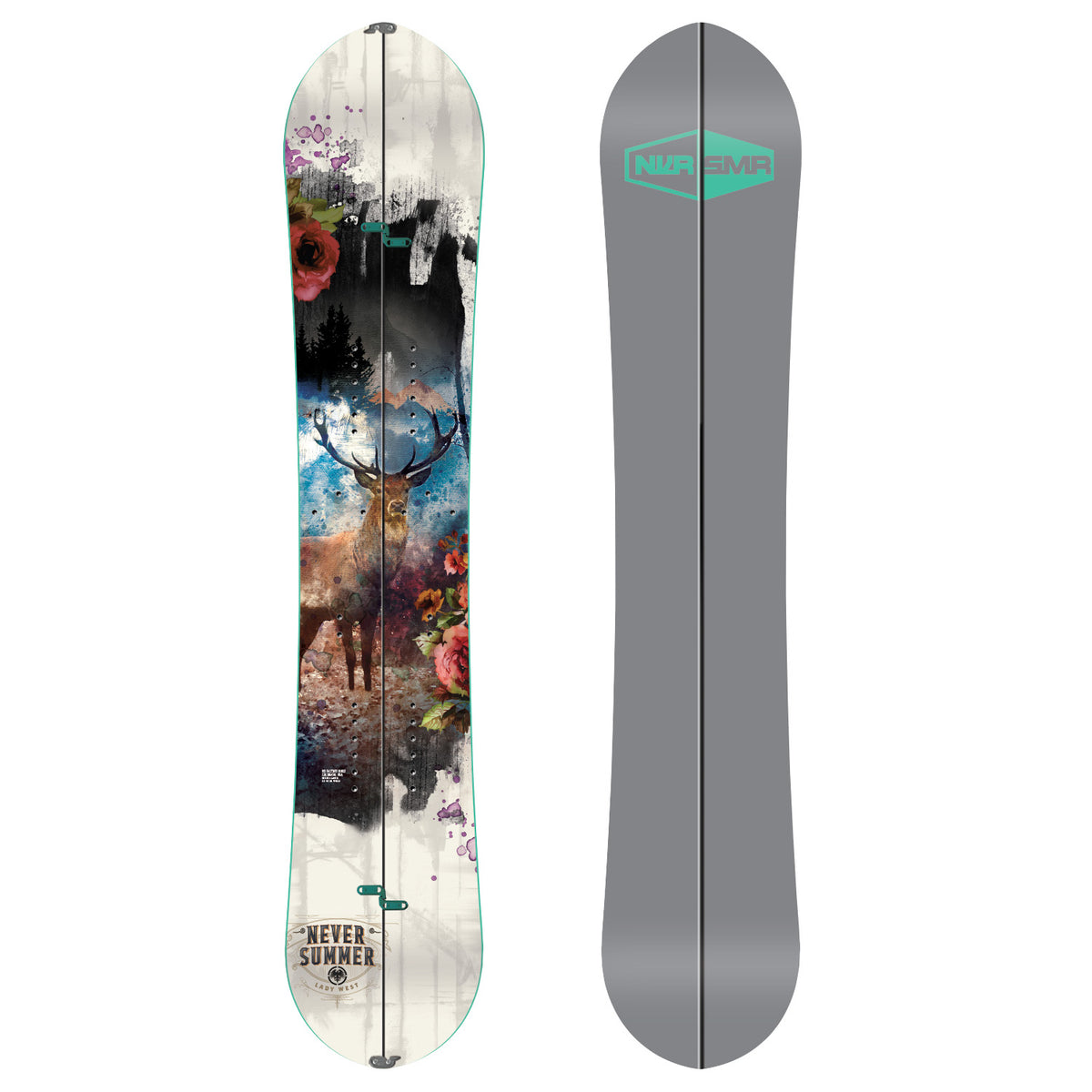 Never Summer Lady West Splitboard - Women's 2020