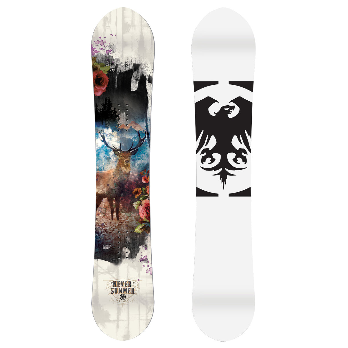 Never Summer Lady West Snowboard - Women's 2020
