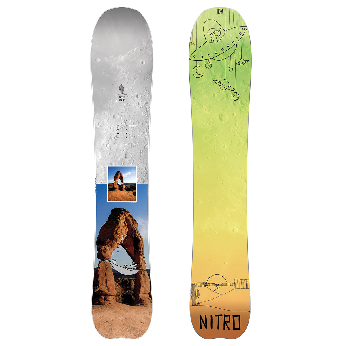 Nitro Mountain x Griff Snowboard 2020