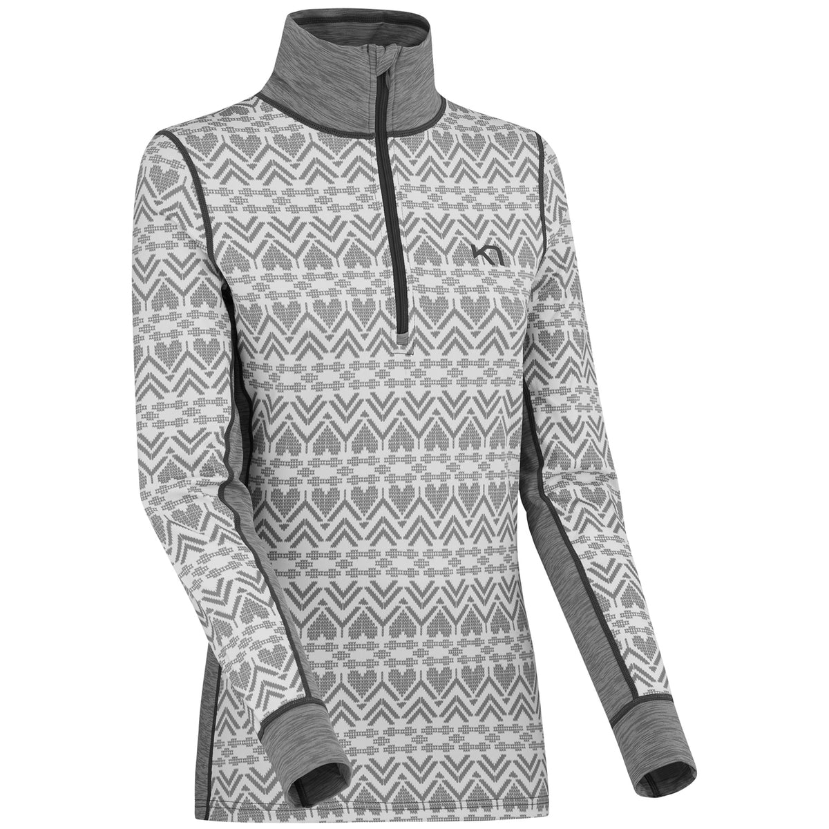Kari Traa Lune Half Zip Top - Women's Dusty
