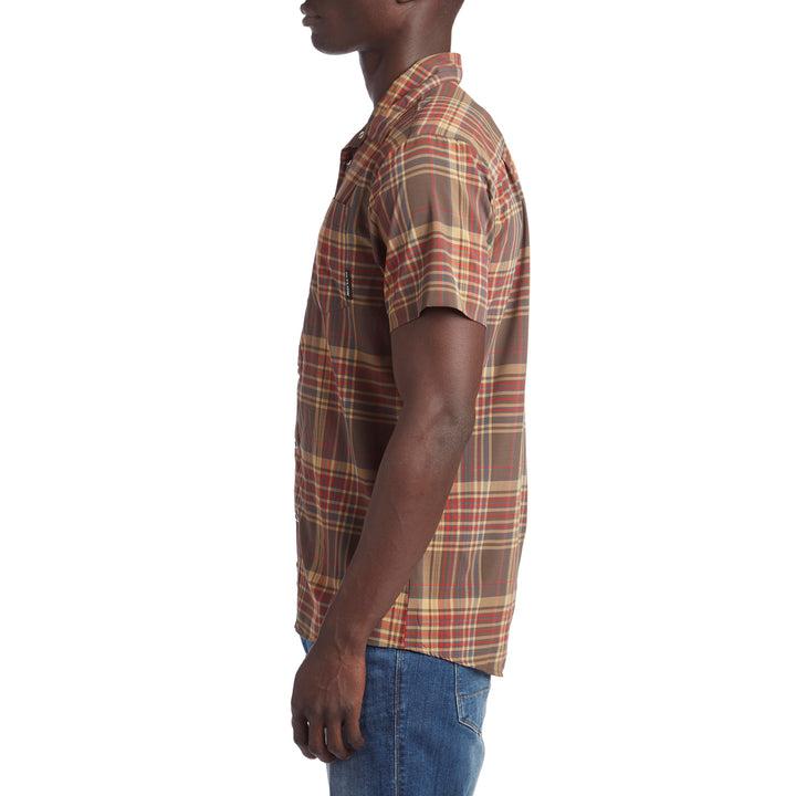 Flylow Anderson Short-Sleeve Shirt Shadow (Plaid)