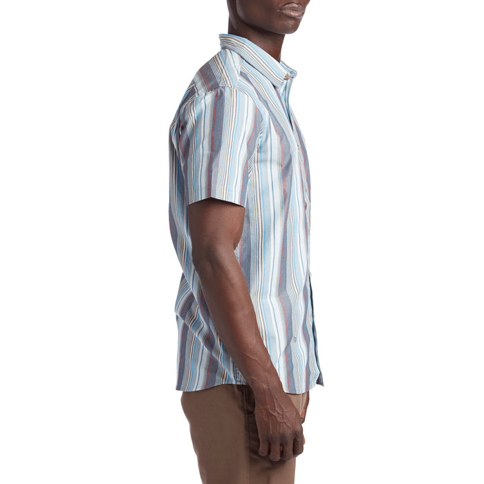 Vissla Vaca Short-Sleeve Shirt Dark Denim