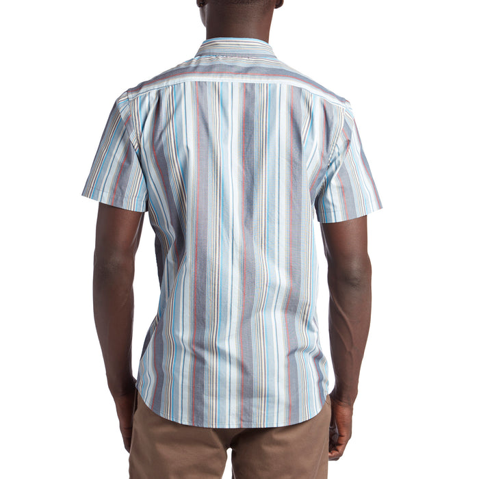 Vissla Vaca Short-Sleeve Shirt Dark Denim