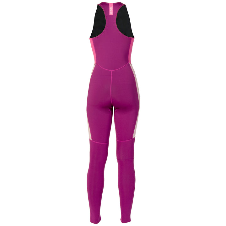 Sisstrevolution 2/2 7 Seas Long Jane Front Zip Springsuit - Women's Boysenberry
