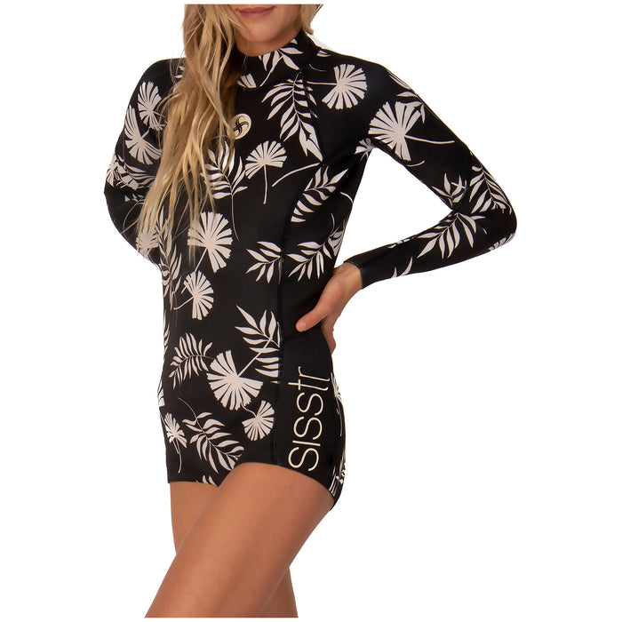 Sisstrevolution 2/2 7 Seas Long Sleeve Spring Suit - Women's Black