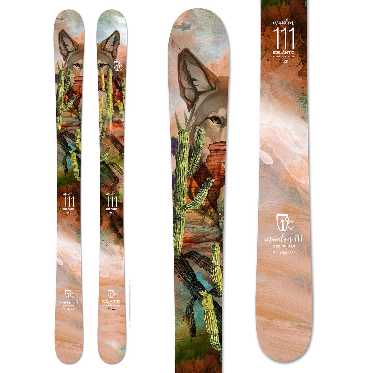 Icelantic Maiden 111 Skis - Women's 2020