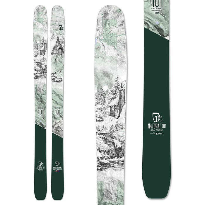 Icelantic Natural 101 Skis 2020