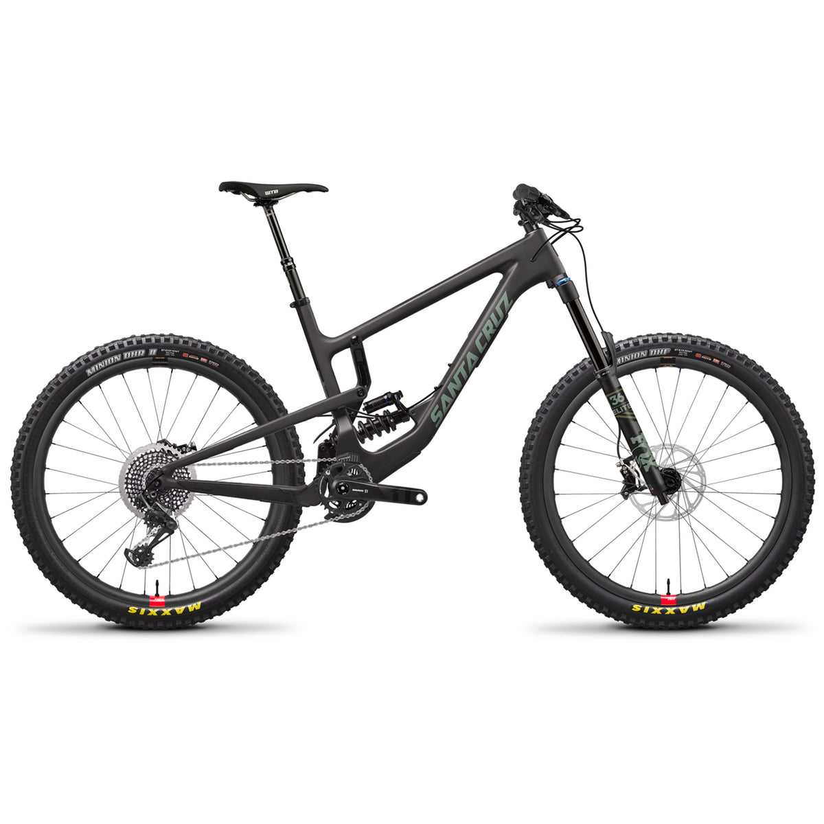 Santa Cruz Bicycles Nomad CC X01 Coil Reserve Complete Mountain Bike 2019 Matte Carbon