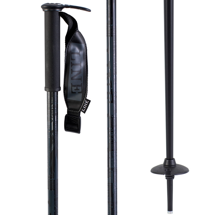 Line Skis Pin Ski Poles 2020 Black