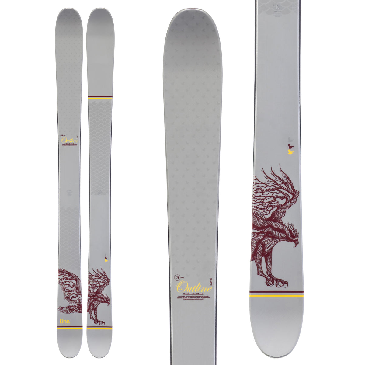 Line Skis Outline Skis 2020