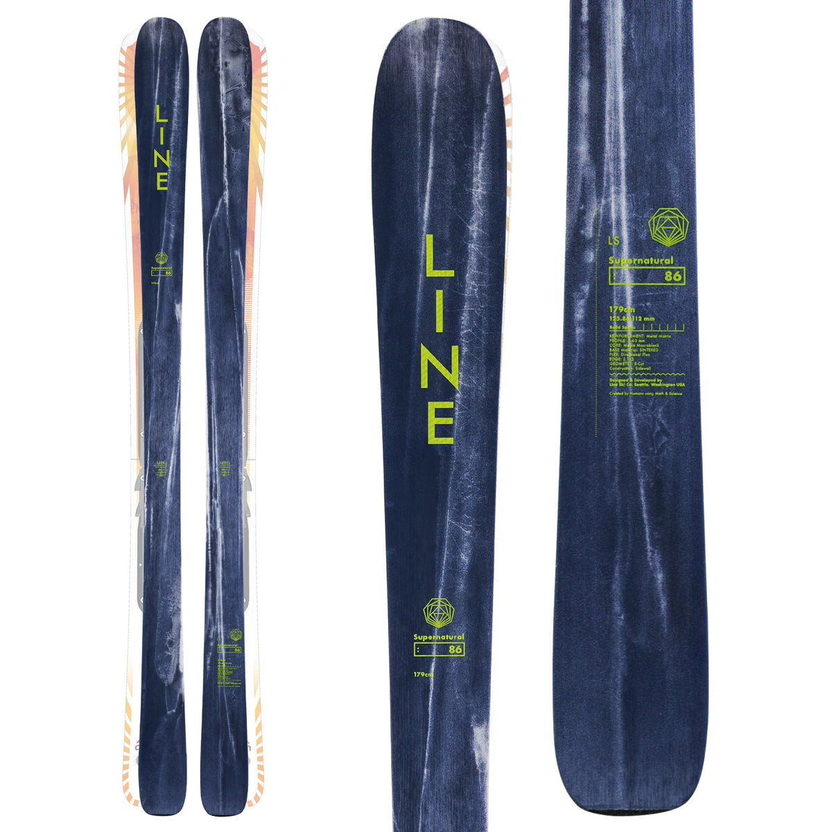 Line Skis Supernatural 86 Skis 2020
