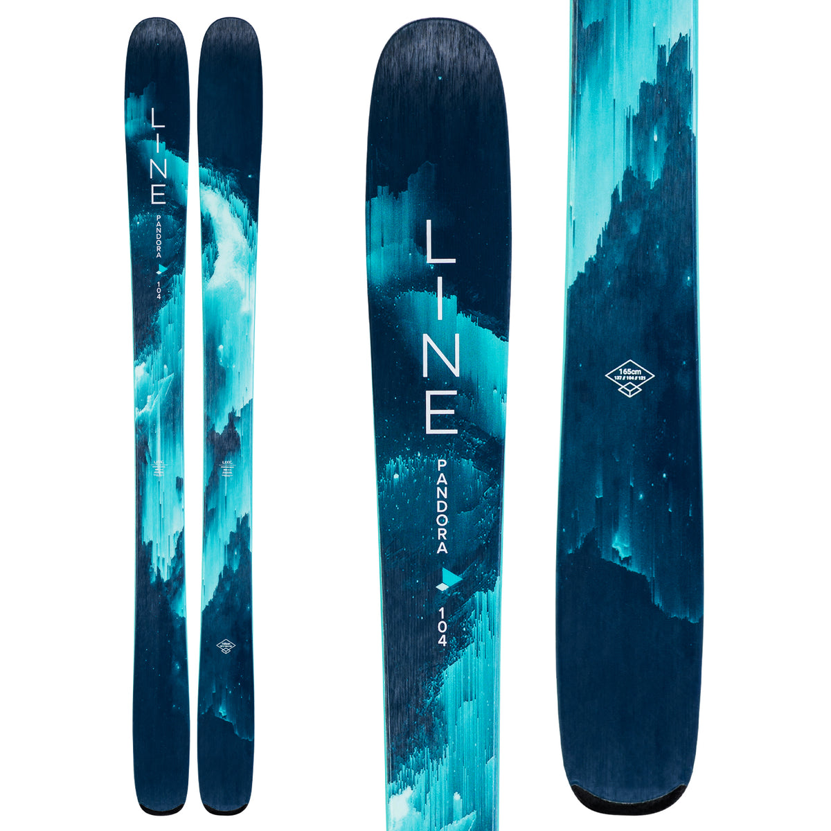 Line Skis Pandora 104 Skis - Women's 2020