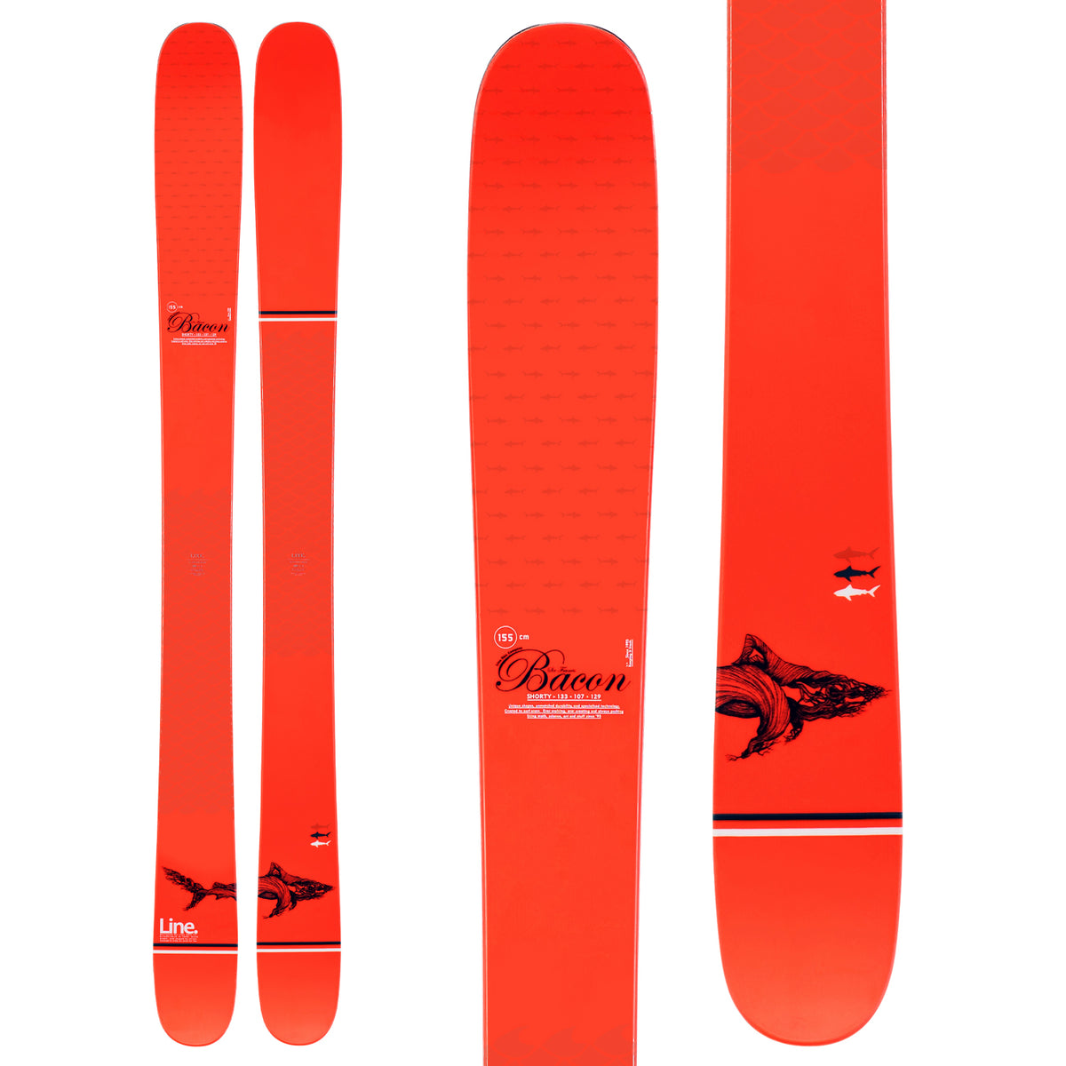 Line Skis Sir Francis Bacon Shorty Skis - Boys' 2020