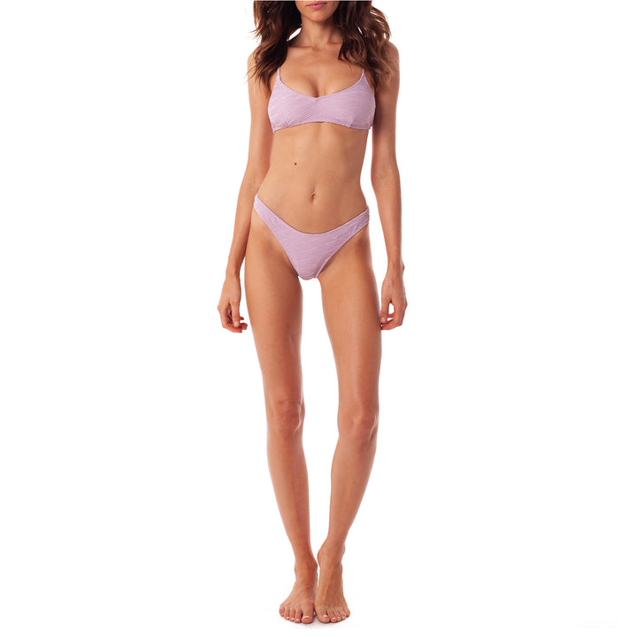 Rhythm Maldives Trilette Bikini Top - Women's Mauve
