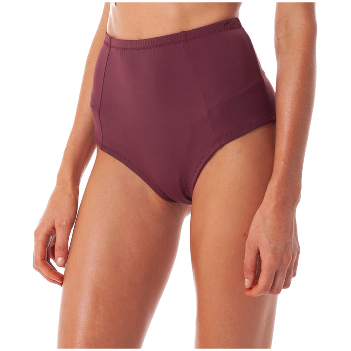 Rhythm Islander Hi Waist Bikini Bottoms - Women's Brandy
