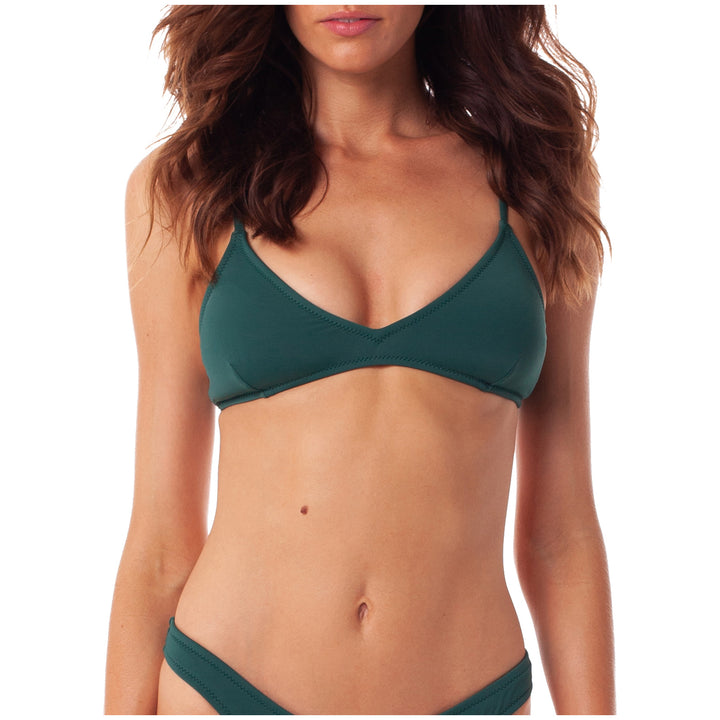 Rhythm Islander Trilette Bikini Top - Women's Jungle