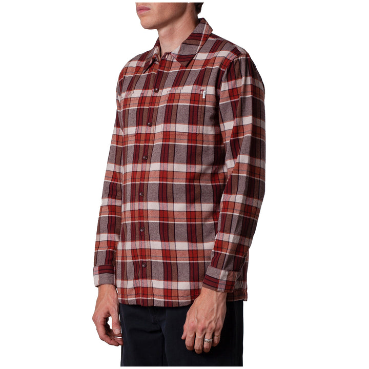 Rhythm Woodsman Long-Sleeve Shirt Maple