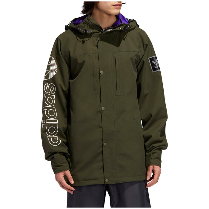 Adidas Utility Jacket Night Cargo/Collegiate Purple