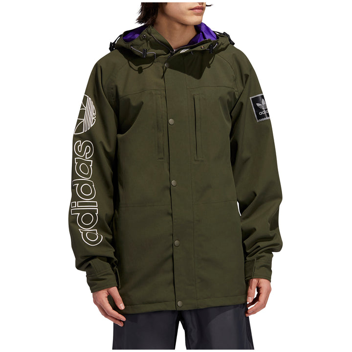Adidas Utility Jacket Night Cargo/Collegiate Purple