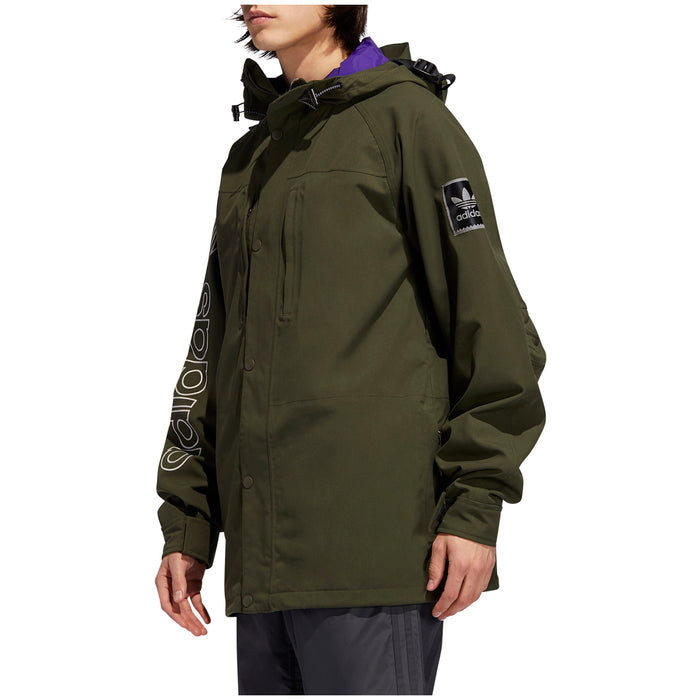 Adidas Utility Jacket Night Cargo/Collegiate Purple