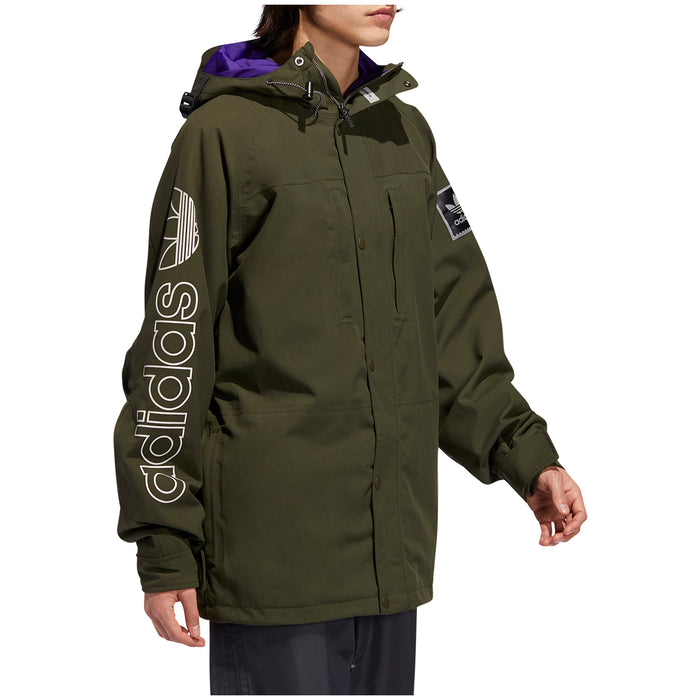 Adidas Utility Jacket Night Cargo/Collegiate Purple