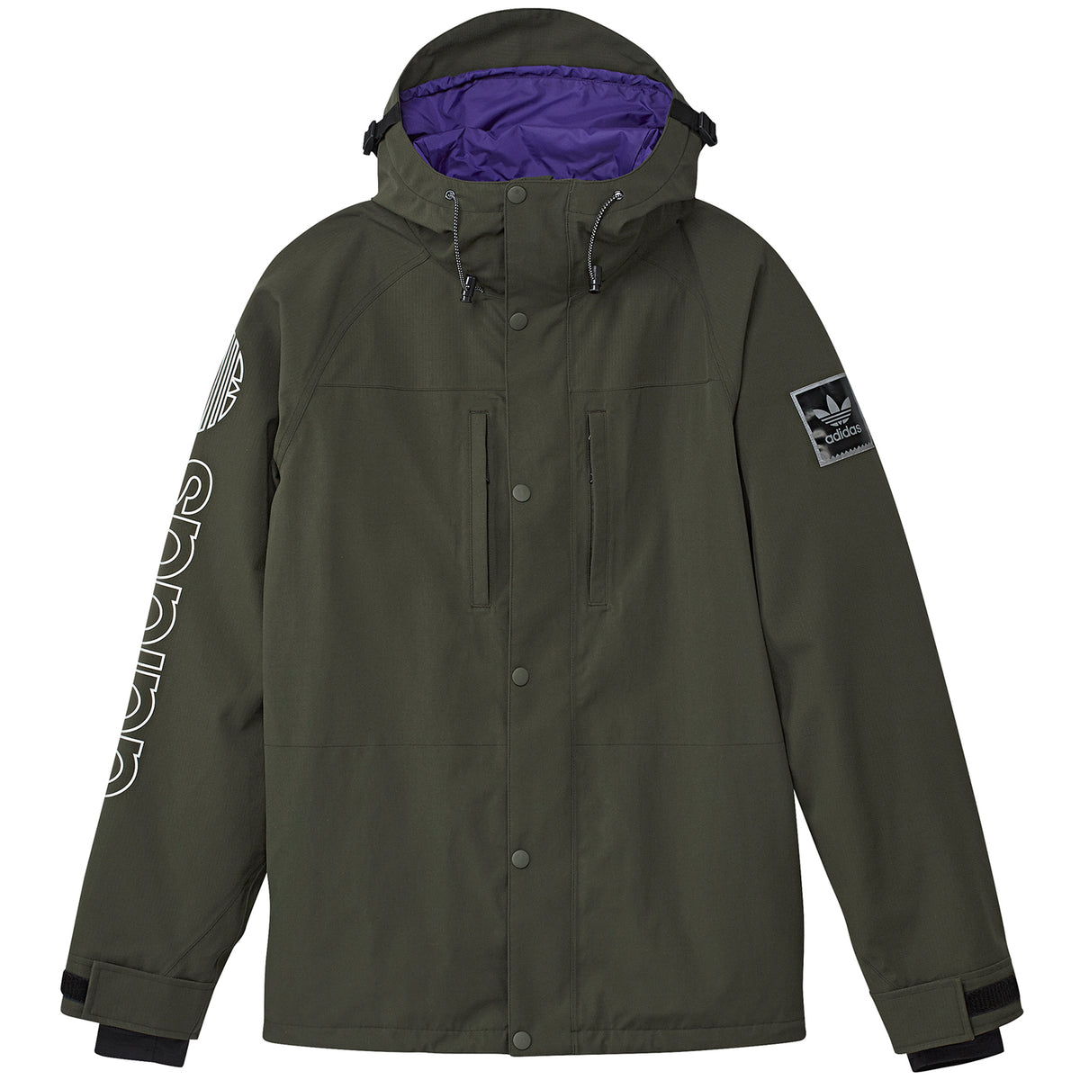 Adidas Utility Jacket Night Cargo/Collegiate Purple