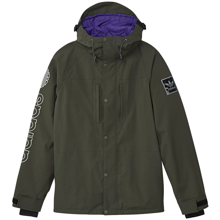 Adidas Utility Jacket Night Cargo/Collegiate Purple