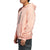 Adidas Solid Pillard Hoodie Glow Pink/White/Viridian