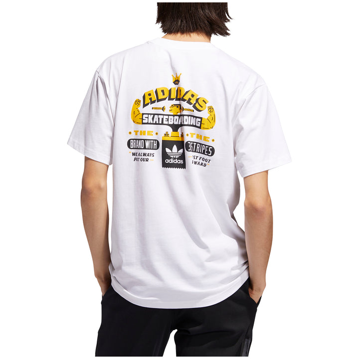 Adidas Foot T-Shirt White