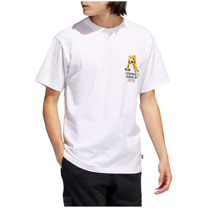 Adidas Foot T-Shirt White